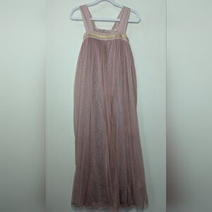 Wildling Well Dressed Wolf Queen Josephine Maxi Dress Mauve Dawn Girls Size 7
